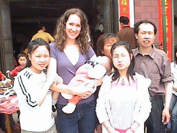 Christy Brunke in the People's Republic of China