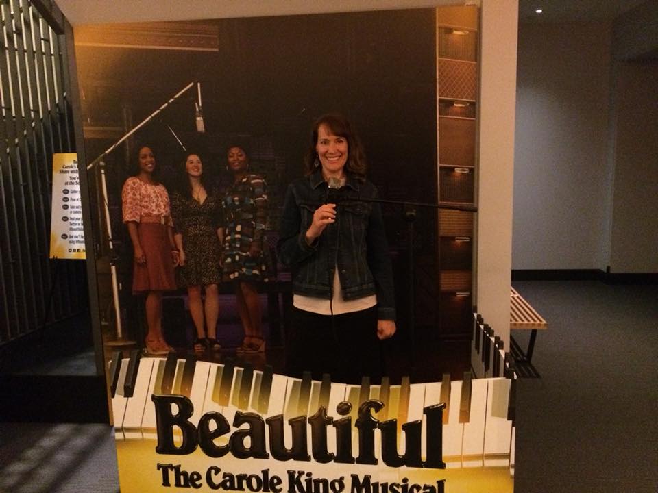Christy Brunke at Beautiful: The Carole King Musical